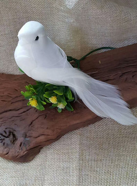 仿真磁铁冰箱贴摆件小白鸽