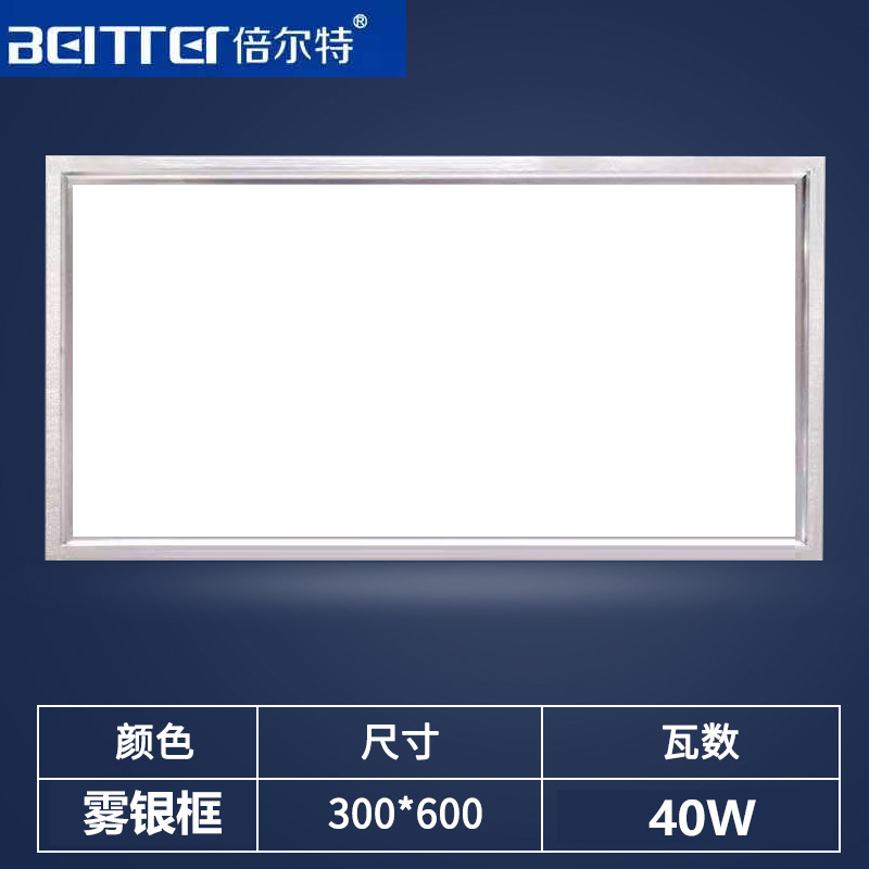 倍尔特照明LED平板灯厨房卫生间吊顶灯 面板灯嵌入式LED光源灯泡 - 图3