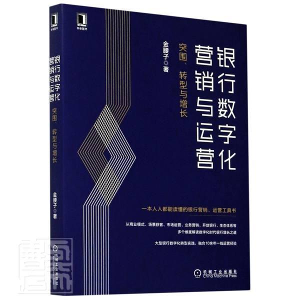 银行数字化营销与运营突围转型与增长 银行数字化转型与用户增长之道 商业模式财政金融市场运营营销运营工具书 机械工业出版社 - 图0