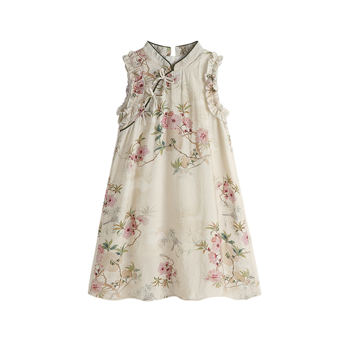 布丁哈鲁童装夏装女童裙子2026夏季新款儿童新中式国风上衣长裤,淘宝优惠券,粉丝福利购,淘宝优惠卷