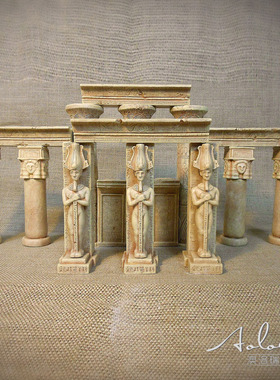 家居饰品古埃及纪念品神庙限量