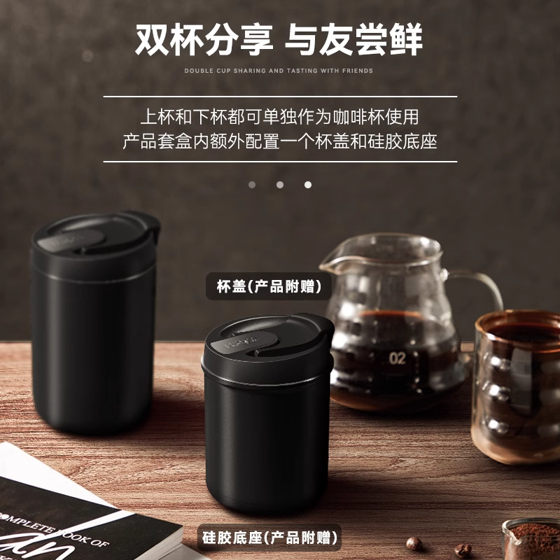 NICOH B03便携式咖啡机研磨一体机露营家用小型手冲美式电动萃取