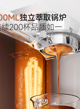 独立储水双锅炉商用咖啡机