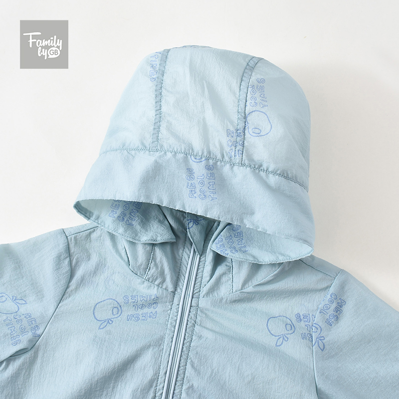 好孩子官方旗舰店【春季新品】family好孩子春季连帽外出服男童女童儿童透气外套1