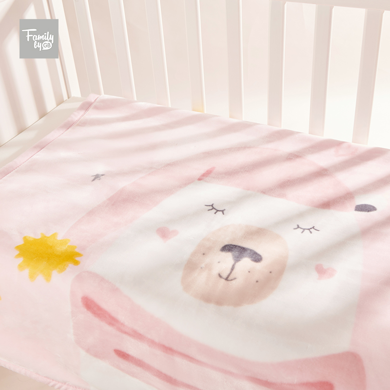 好孩子官方旗舰店family好孩子旗下秋冬婴儿毛毯宝宝盖毯儿童小毯子小被子舒适云毯0