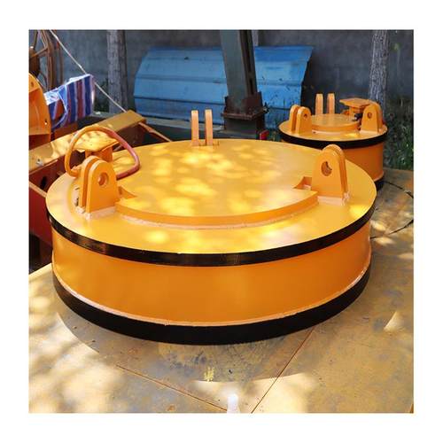 电磁吸盘废铁废钢圆形电磁吸铁龙门吊1米1.2米强磁变频电磁吸盘 - 图3