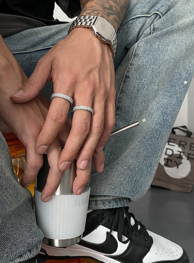 sazcubanring古巴男女嘻哈戒指