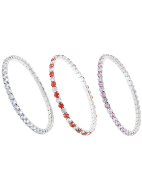 幸运宝石镶钻高颜值男饰品欧美