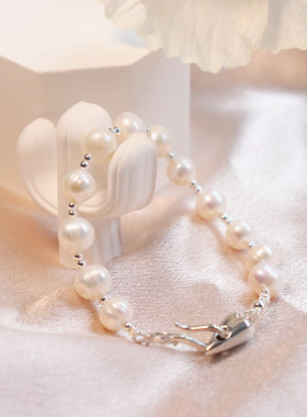 淡水珍珠原创小众百搭个性甜酷风