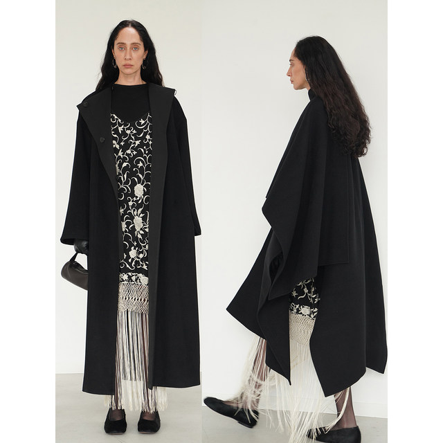 ABow2025 handmade ເຊືອກ tassel scarf dress
