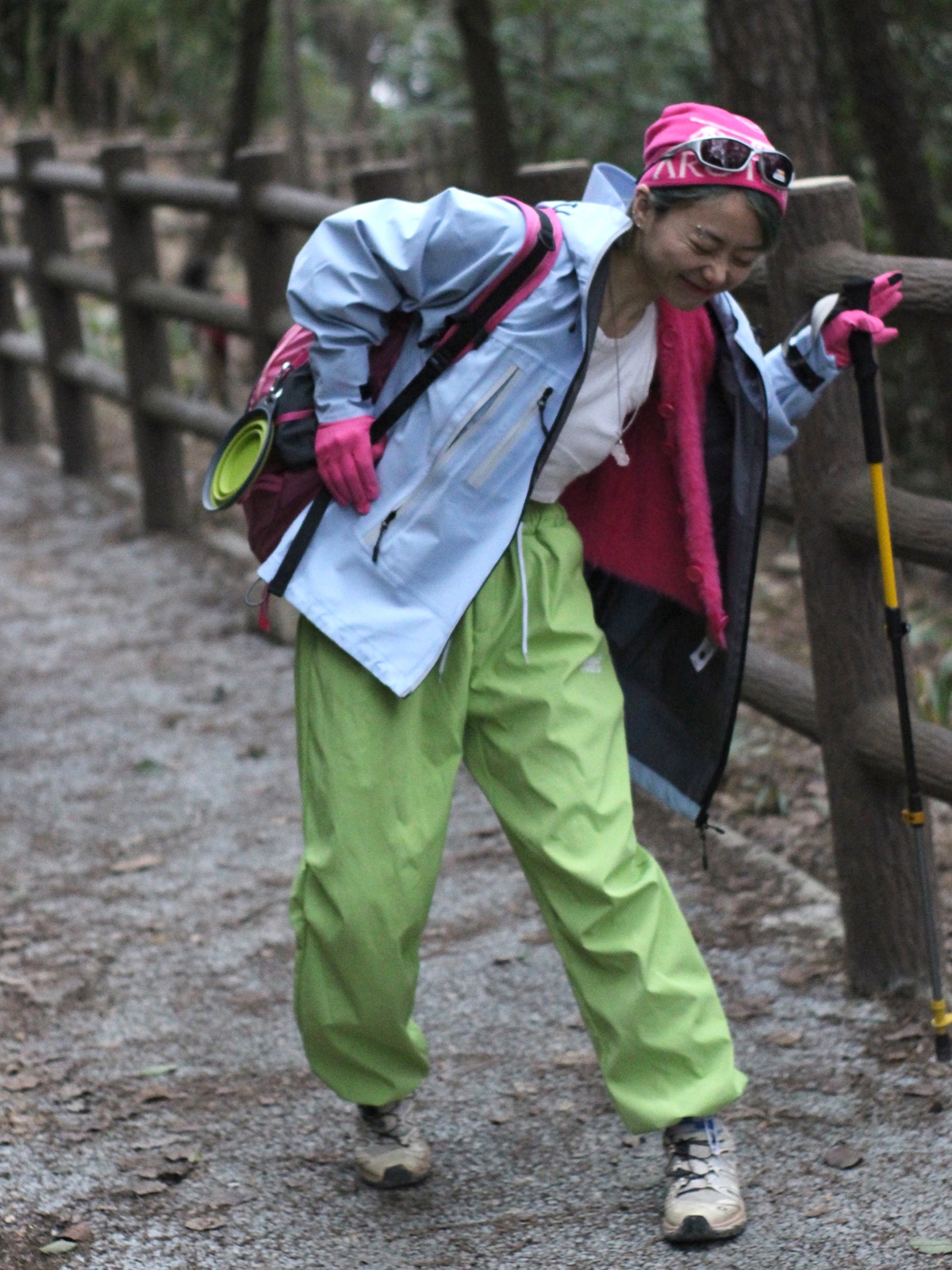 《城市浓缩》春夏新款山系户外机能徒步登山压胶硬壳冲锋衣外套 - 图2