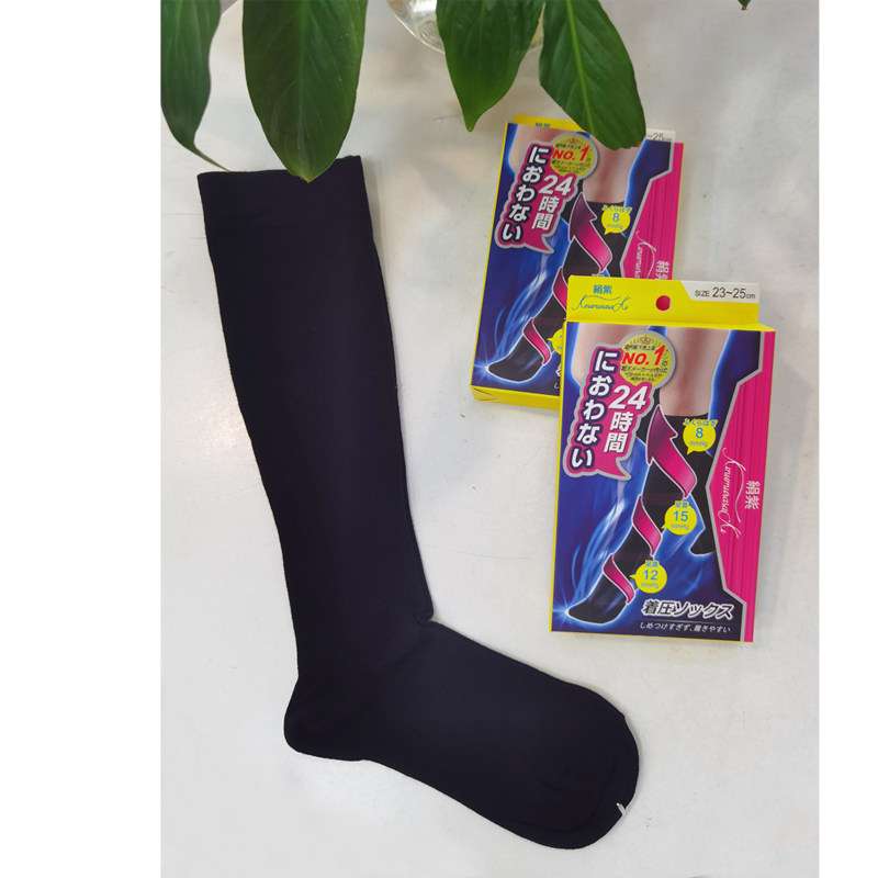 出日本原单中筒不过膝盖压力袜秋冬高弹显瘦保暖美腿防浮肿小腿袜,淘宝优惠券,粉丝福利购,淘宝优惠卷