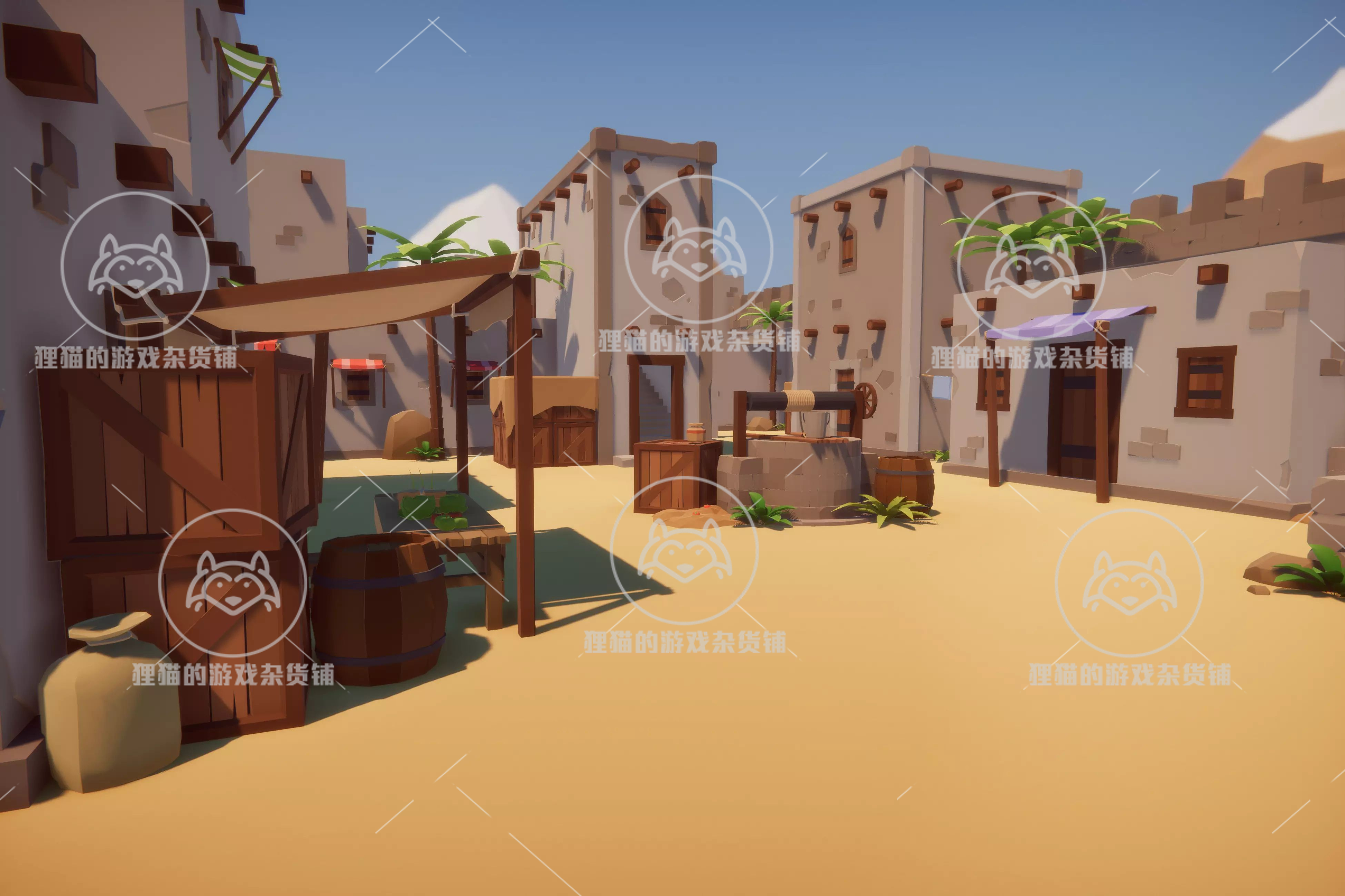 Unity Low Poly FPS Map Vol2 1.01 包更新 低模枪战地图场景 - 图2