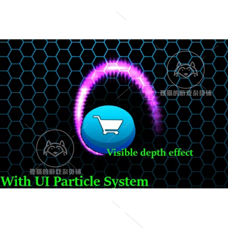 Unity 最新版 UI Particle System 1.37 UI界面粒子系统插件 - 图3