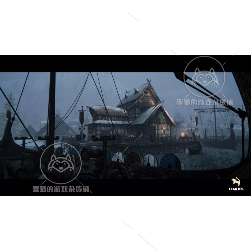 Unity Viking Village Environment Megapack 2.1 HDRP维京村庄 - 图1