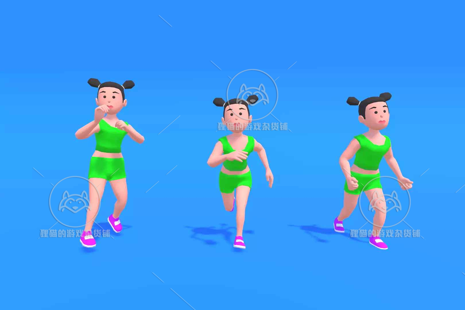 Unity Hypercasual Cartoon Characters Vol.2 1.0卡通休闲人物-图1