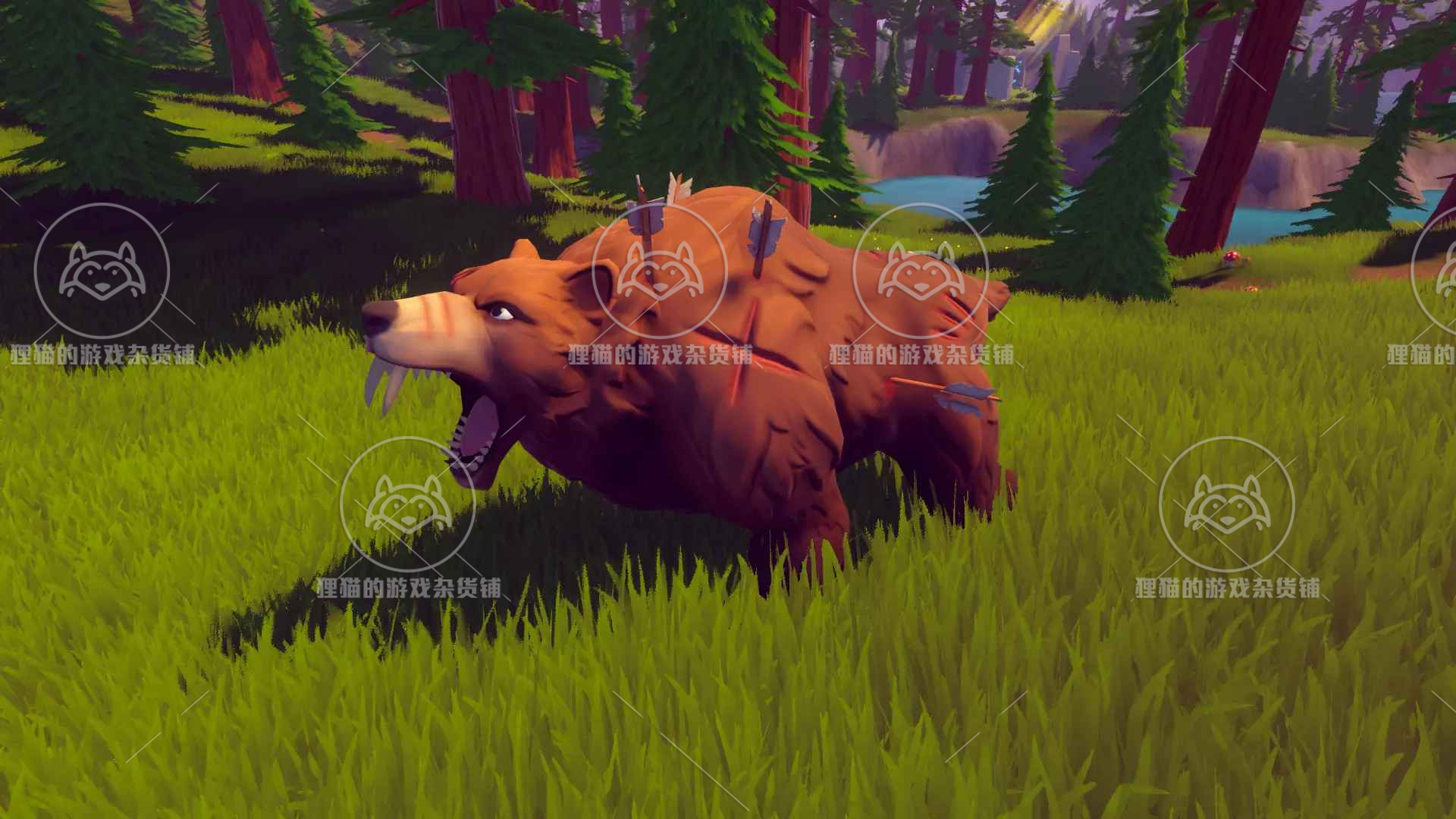 Unity Stylized Bear Boss - RPG Forest Animal 1.0 - 图1