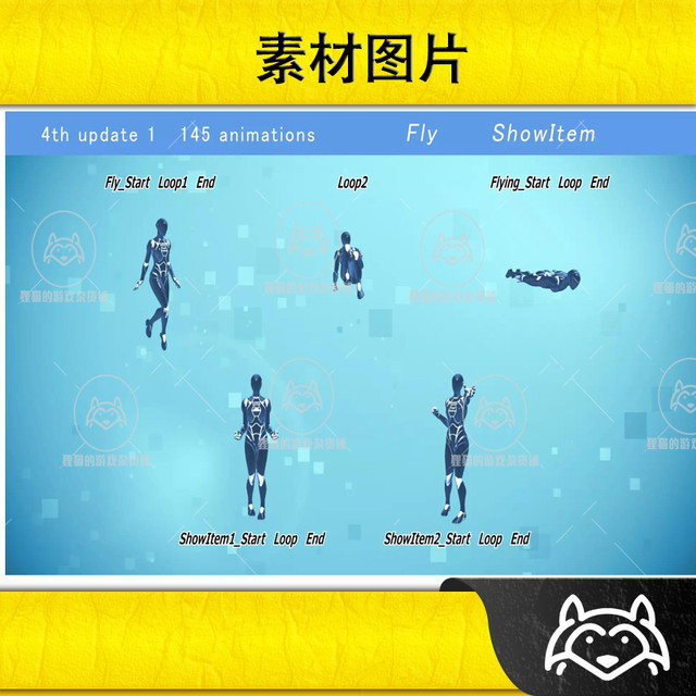 Unity KAWAII ANIMATIONS Cool Action 1.4.1.6 packs more cute and cool actions