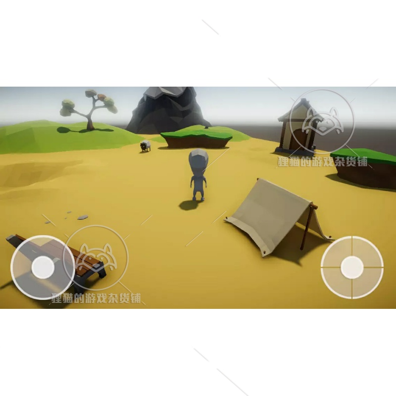 Unity UI Touch Control for Mobile 手机游戏控制UI界面 3.0 - 图0