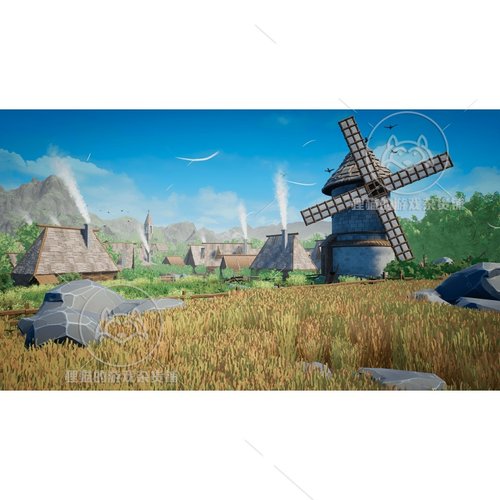 虚幻UE4UE5 Modular Medieval Village Fantasy Village 中世村庄 - 图3