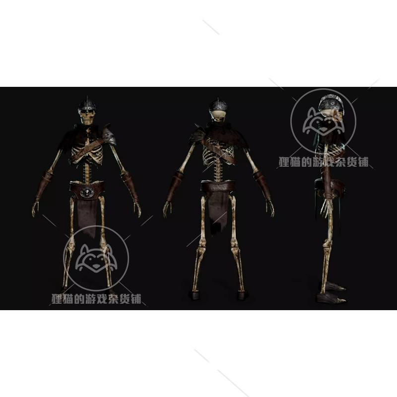 Unity Modular Skeleton Army 骷髅军队模型 1.0 - 图3