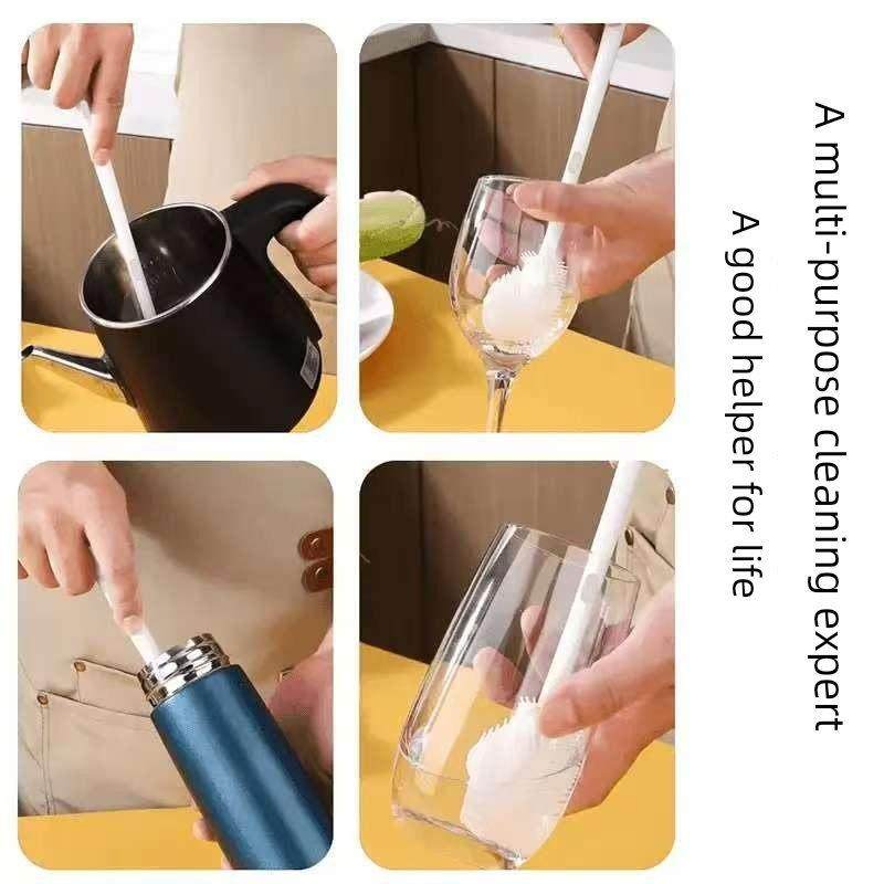 折弯长柄洗杯刷清洁小刷子水杯破壁机清洗刷缝隙刷奶瓶刷子清洁,淘宝优惠券,粉丝福利购,淘宝优惠卷