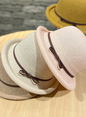 小檐防晒帽夏季遮阳帽子