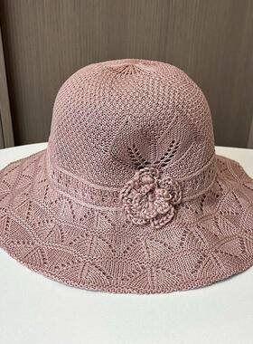 夏季户外洋气遮阳帽子女