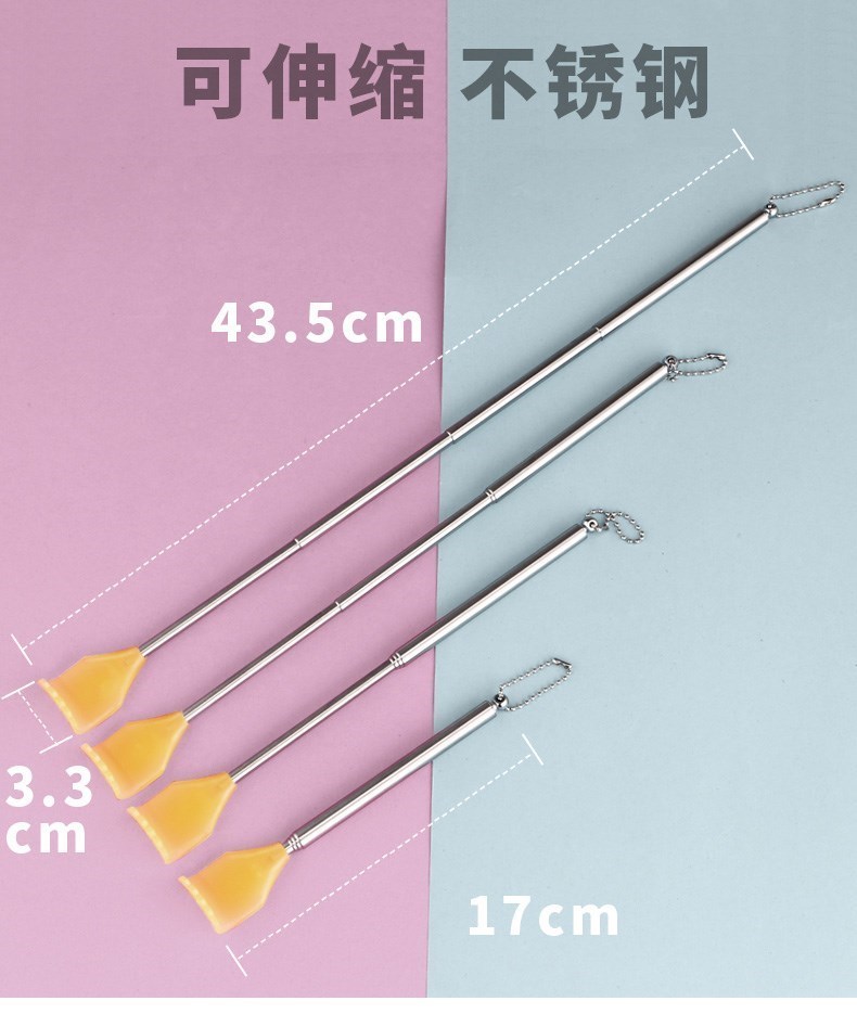 饶绕背扣不求人痒痒挠竹制家用老痒器爬可耙子老人乐氧抓背竹子刷 - 图1