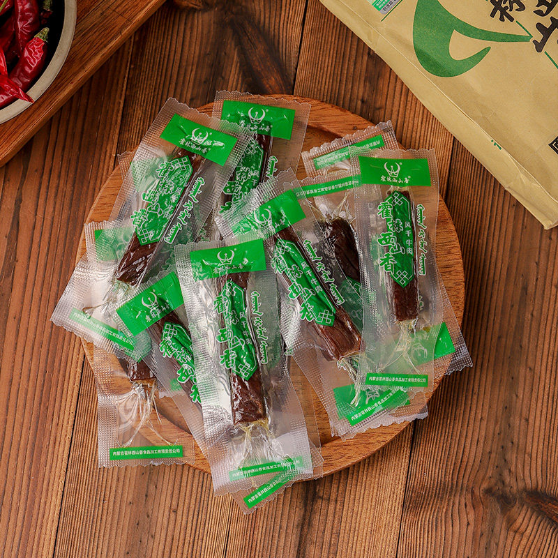 霍林西山香正宗 内蒙古特产手撕风干牛肉干草原健身独立包装零食