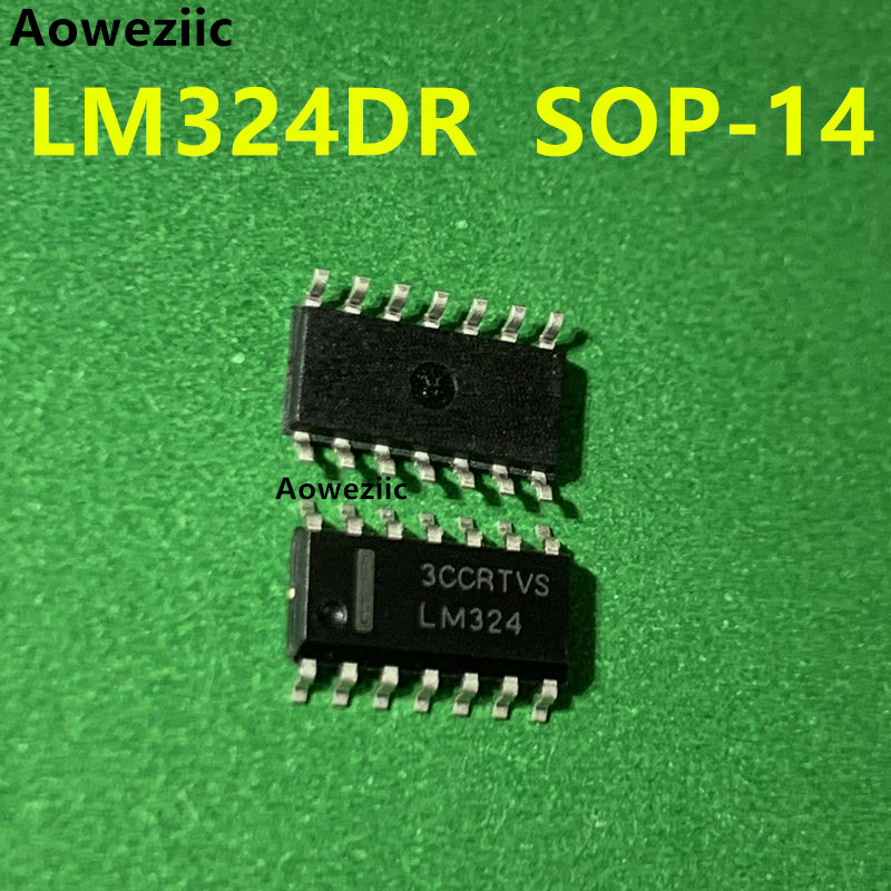 10个 LM324DR SOP-14 LM324 贴片 四路运算放大器芯片IC 全新特价 - 图0