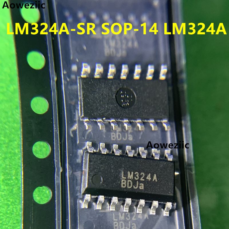 10个 LM324A-SR SOP-14 LM324A 贴片 高压运算放大器芯片IC 原装 - 图0