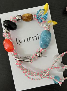 原创设计冰镇水果捞 夏日氛围多功能手链