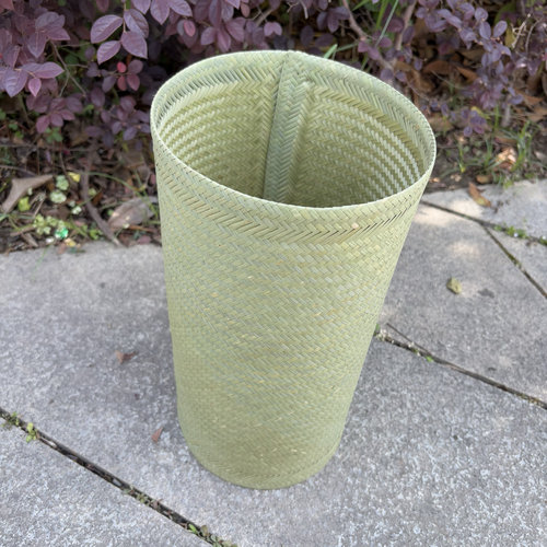 手工精品编织竹凉席竹篾席竹青蔑婴儿席竹编童车席竹编枕席家用 - 图2