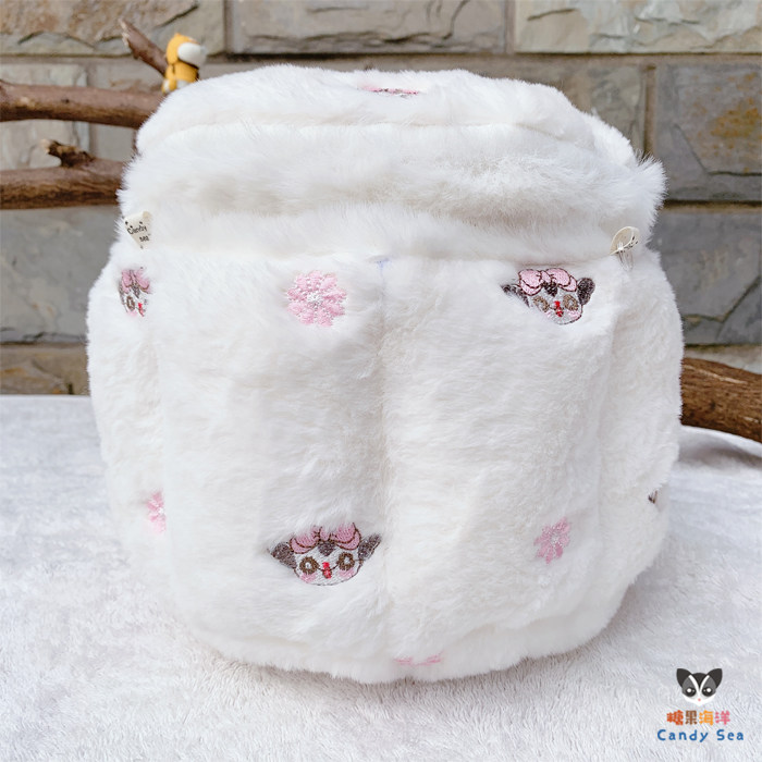 【糯糯刺绣系列】蜜袋鼯棉窝冬季外带包睡袋 南瓜窝挂篮套 扇形窝,淘宝优惠券,粉丝福利购,淘宝优惠卷