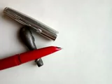 Yuezhai jiangxi Производство каллиграфия искусство и произведения искусства подлинные ручки с двумя целевыми инвентаризацией ручки Старые студенты канцелярских товаров практикуют слова полные 50 бесплатных доставки
