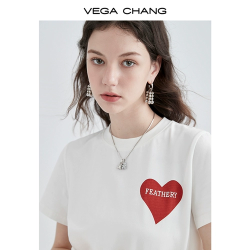 Дизайнерская футболка, короткий рукав, в корейском стиле, тренд сезона