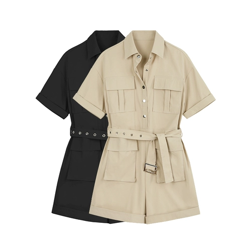 Комбинезон, летняя одежда, приталенный корсет для отдыха, коллекция 2022, свободный крой