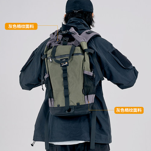 XS日本户外潮牌机能大容量夏季旅游双肩背包登山包男女旅行电脑包 - 图1