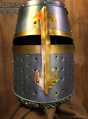 仿古风头盔酒吧影视表演工艺摆设