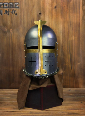 头盔仿古风舞台影视表演道具摆件