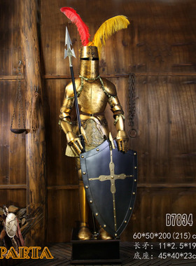 欧式风酒吧雕塑古罗马摆件