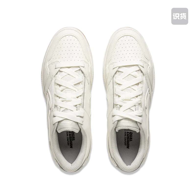 李宁板鞋女子2025夏季新款COMMOM 80s舒适软弹经典休闲鞋AGCV052 - 图2