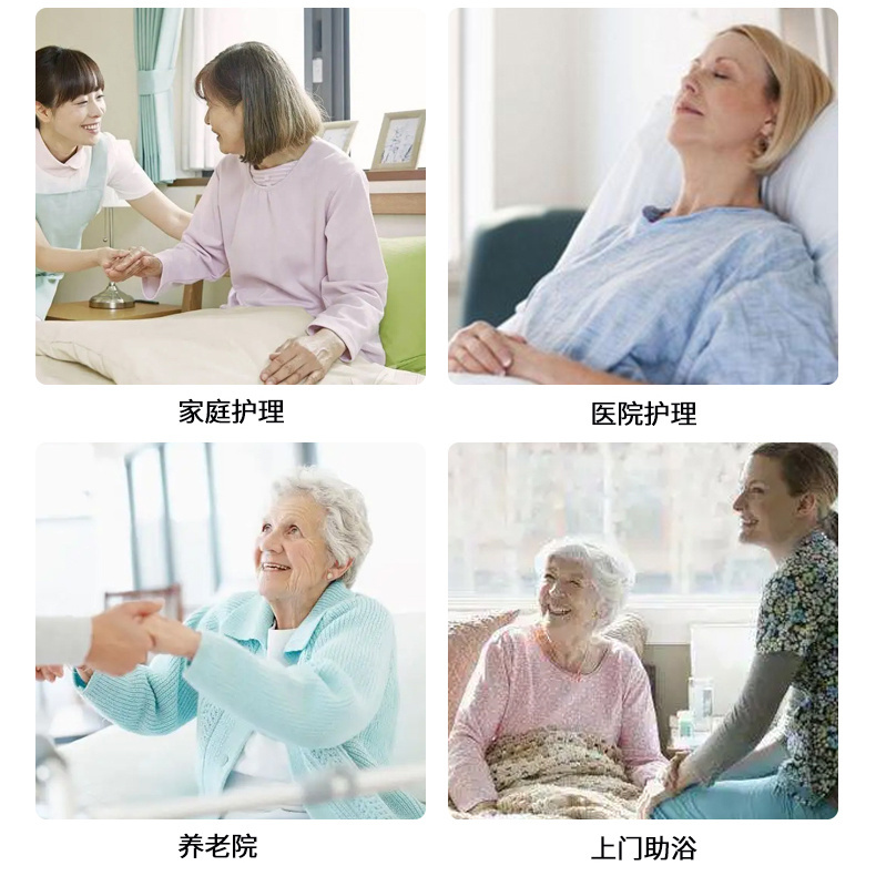 卧床老人充气式洗澡床瘫痪成人孕妇卧床护理洗浴槽居家折叠洗澡盆 - 图1