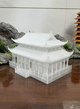 带灯太和殿中式仿真宫殿模型摆件