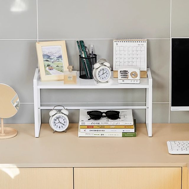 Storage rack countertop layered storage rack