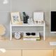 Storage rack countertop layered storage rack