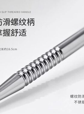 新款小头美甲雕花棒笔硅胶笔贴纸按压笔压花彩绘美甲工具