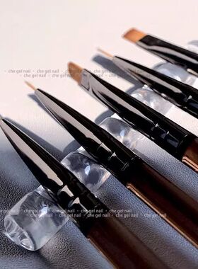 美甲笔架多格亚克力树脂光疗笔笔刷桌面收纳工具金箔糖果色指甲
