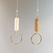 Steel Wire Hanger Clothing Shop Rings Gold Ring Hung Hanger Rack Show Shelf Womens Clothing Hang Clothes Chain